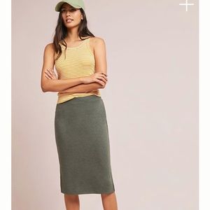 Anthropologie Naomi Knit Skirt
